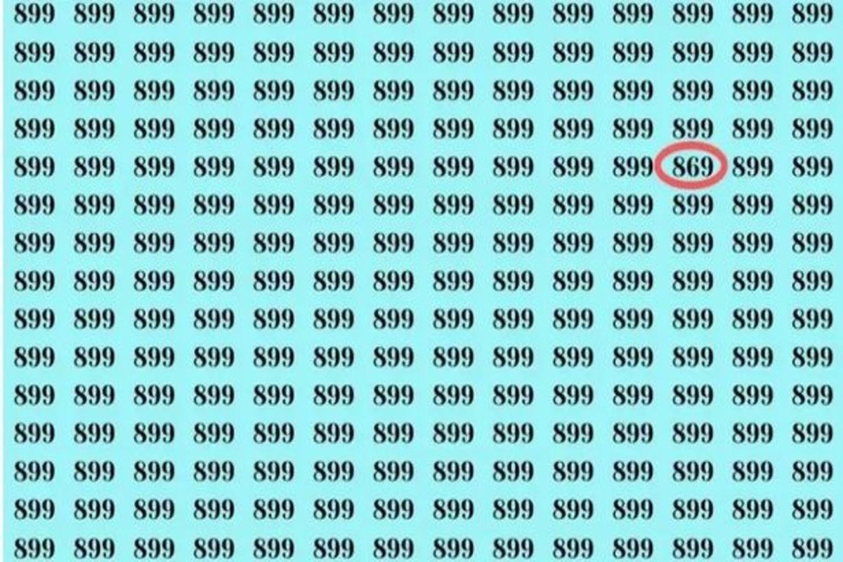 Satu nombor berbeza dari yang lain