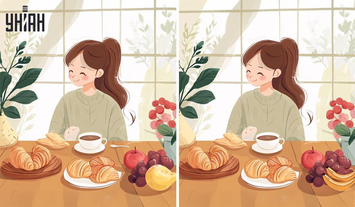 Cari empat perbezaan dalam gambar / foto unian