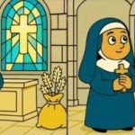 Ujian IQ: Cari 3 perbezaan gambar biarawati dalam gereja dalam